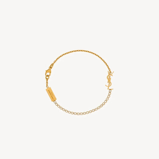 Saint Luxe Diamond Bracelet - Gold