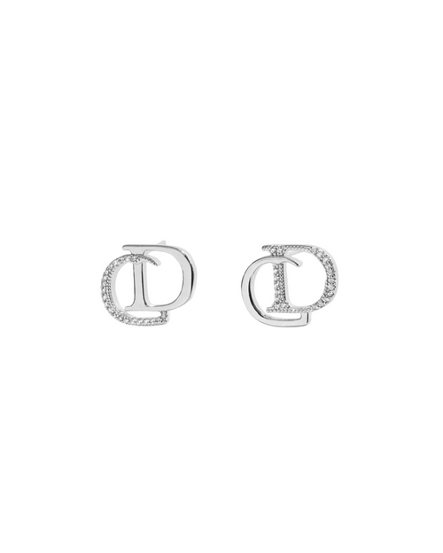 Silver CD Earrings