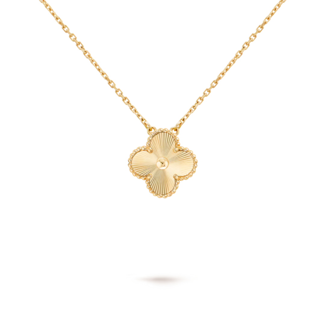CLOVER | GOLD NECKLACE