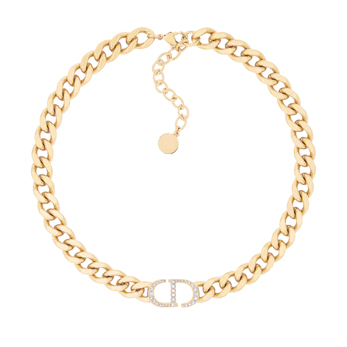 Diana Necklace - Gold Diamond (Logo)