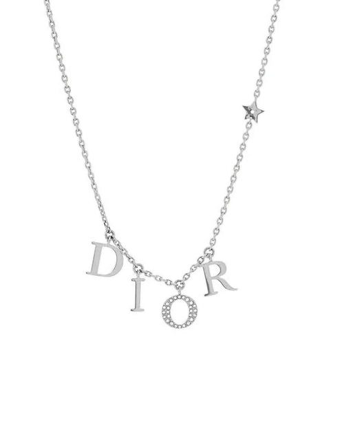 Silver CD Necklace