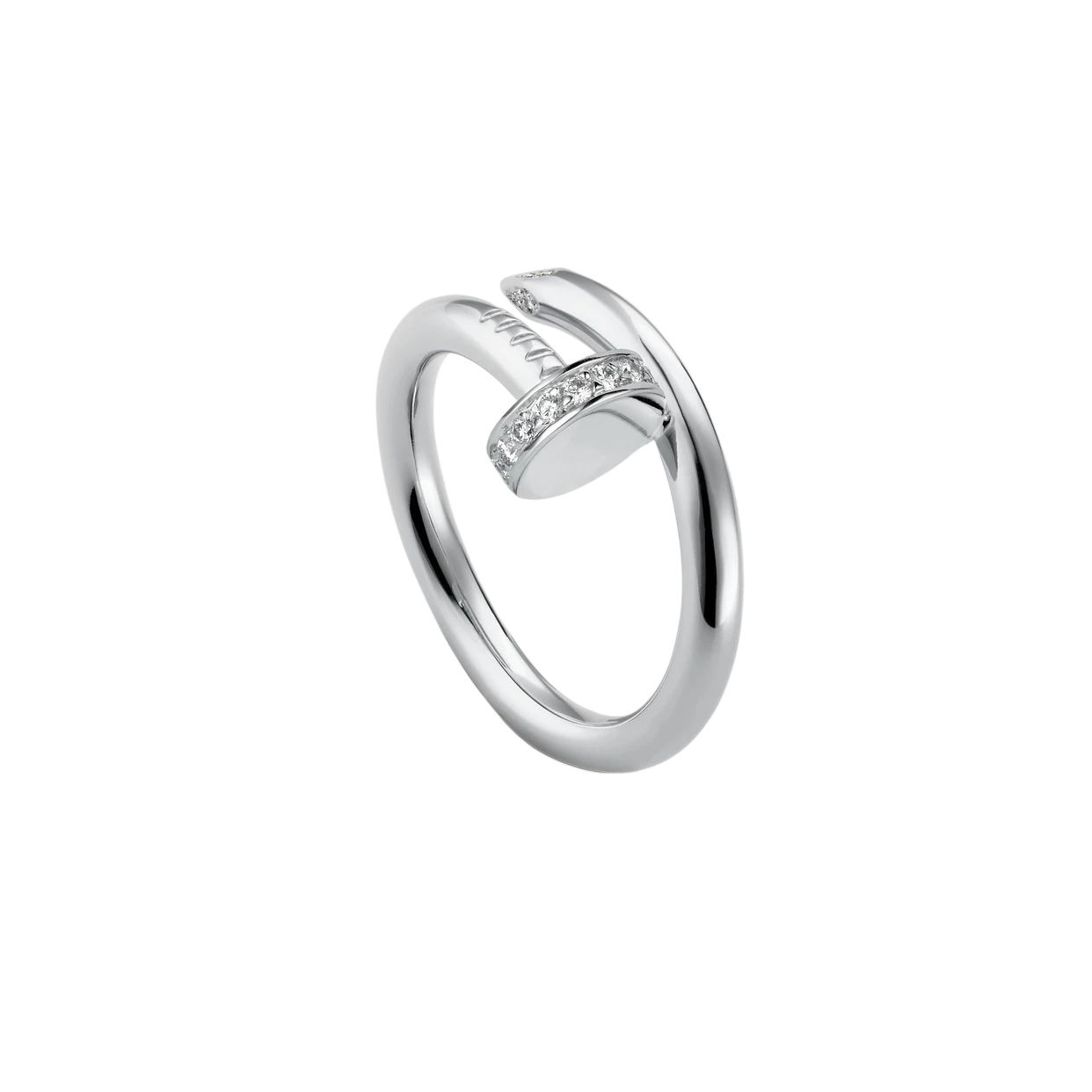 CHIODO DELUXE RING IN SILVER